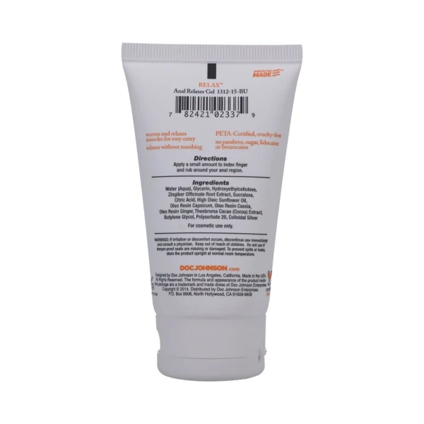 Relax Anal Relaxer for everyone 2oz Boxed