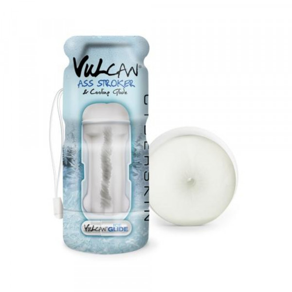 CyberSkin Vulcan Ass Stroker w/Cooling Glide Frost