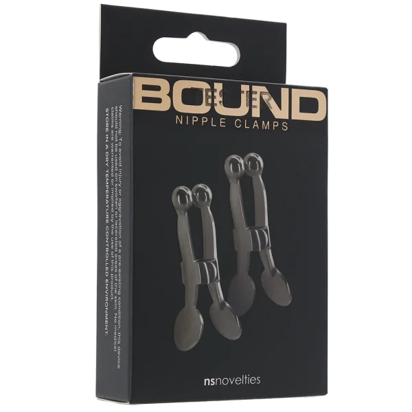 Bound C1 Nipple Clamps By NS Novelties - Gunmetal
