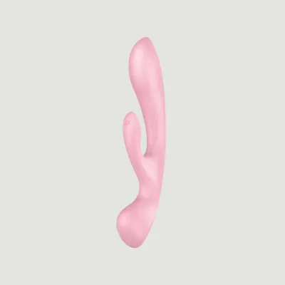 Satisfyer Triple Oh Rabbit Massage Wand Vibrator