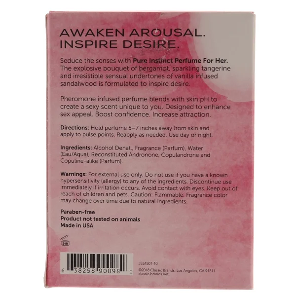Pure Instinct Pheromone Perfume for Her