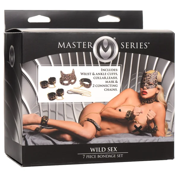 Master Series Wild Sex 7 Piece Bondage Set