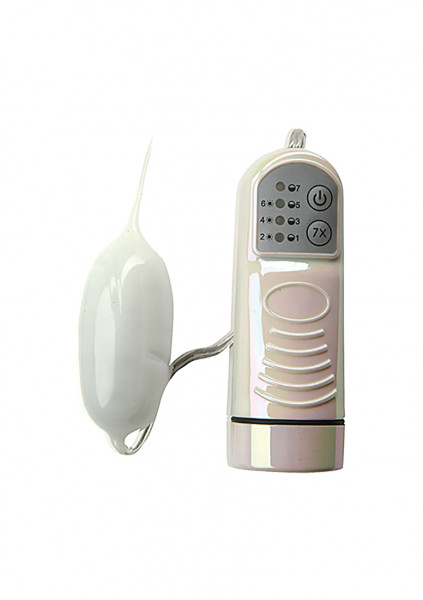 Climax Flickers 7X Flutter - White - Egg Sex Toy