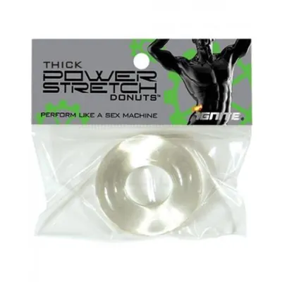 Thick Power Stretch Donuts Clear
