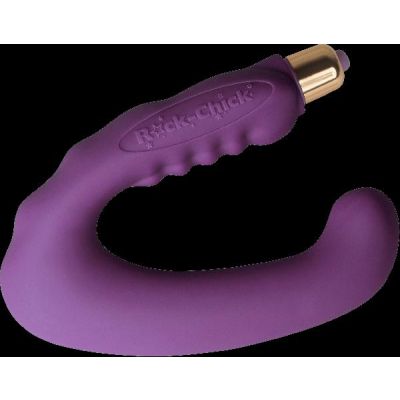 Rock Chick Dual Clitoral G Spot Stimulator Purple
