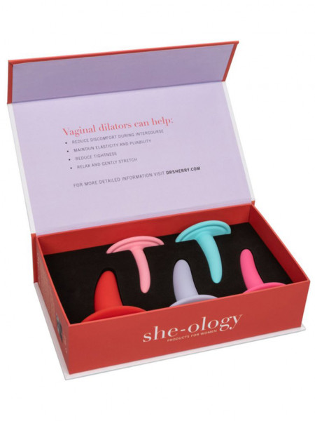 She-ology 5 Piece Wearable Vaginal Dilator Set