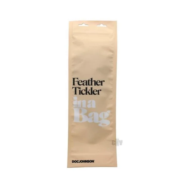 Whips & Paddles: In A Bag Feather Tickler Black