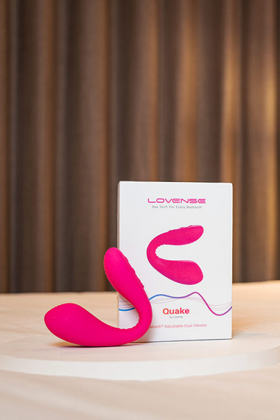 Lovense Quake Adjustable Dual Stimulation Vibrator