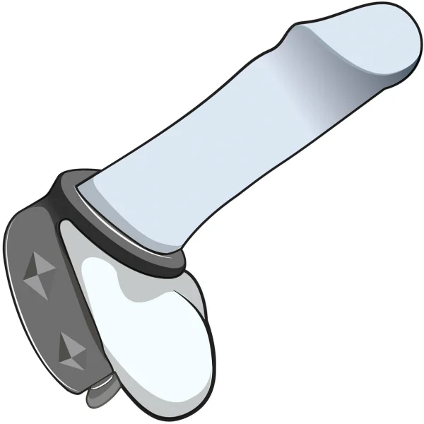 Performance VS7 Silicone 3 Snap Cock & Ball Strap Ring Large — image 9 of 15