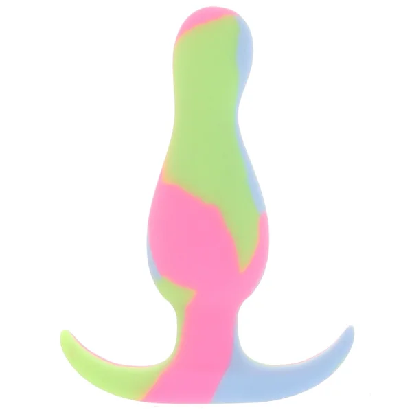 Avant Kaleido Silicone Butt Plug By Blush - Lime