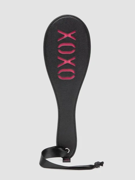 Bondage Boutique Faux Leather Spanking Paddle Pink XOXO — image 6 of 6