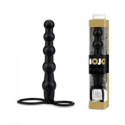 Mojo Bumpy Silicone Strap On Black