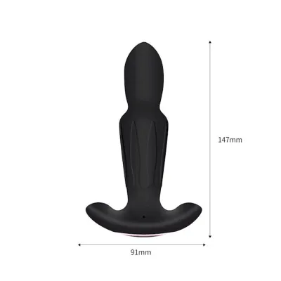 Amore Prime Inflatable Butt Plug With Remote