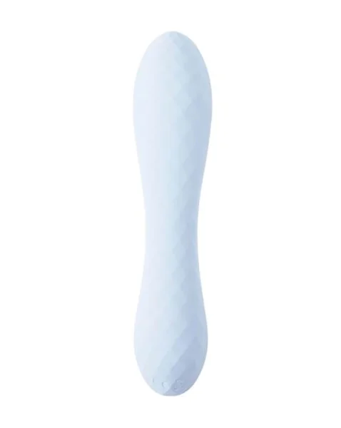 Share Satisfaction Pinta Luxury Vibrator - Blue - 6.6 Inch