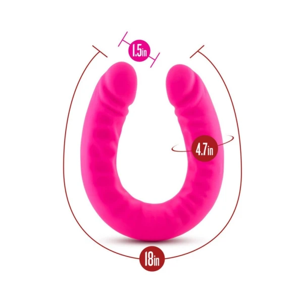 Ruse - 18 Inch Silicone Slim Double Dong — image 21 of 25