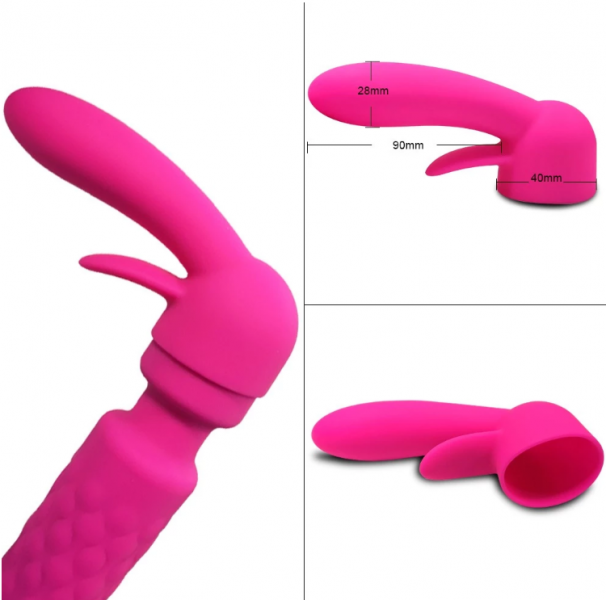 Please - Mini Wand Silicone Attachment Trio — image 7 of 16