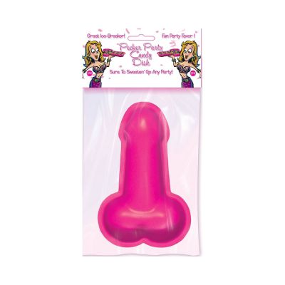 Pecker Party Candy Dish 3 Red
