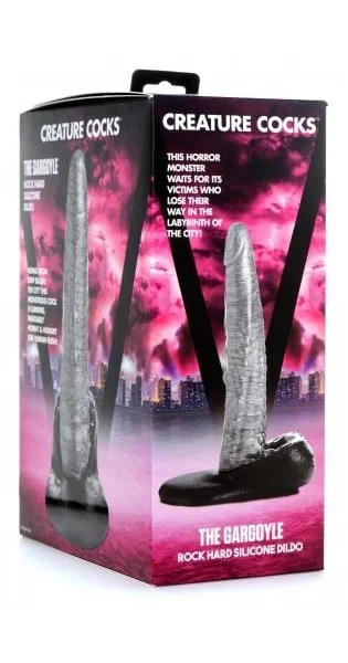 Creature Cocks The Gargoyle Rock Hard Silicone Dildo