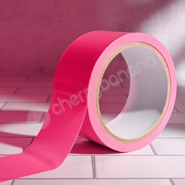 Evolved Pink Glossy PVC Self-Adhesive Bondage Tape