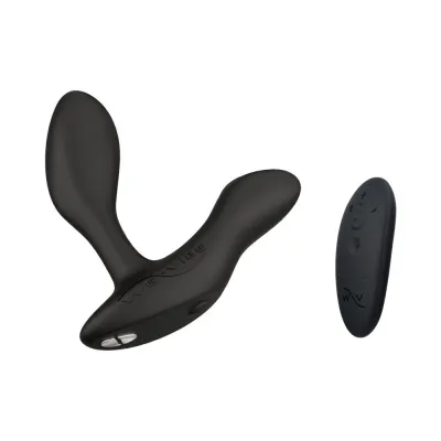 We vibe Vector Prostate Massager Charcoal Black