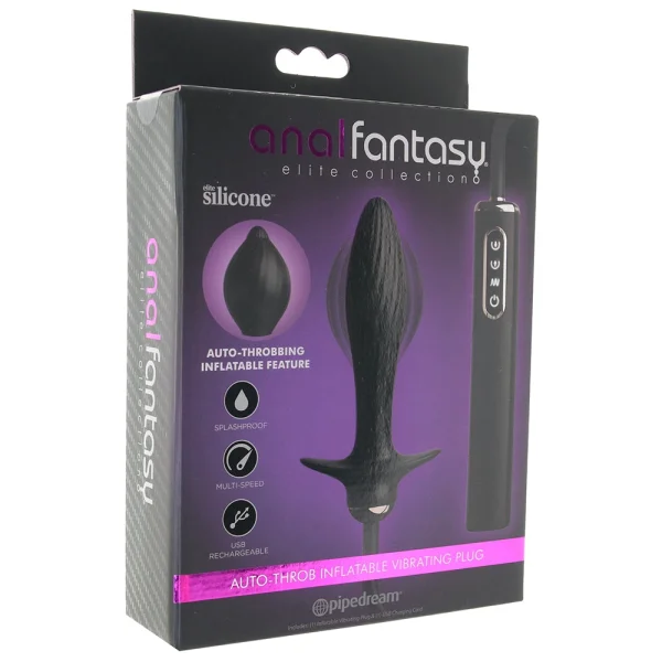 Pipedream Anal Fantasy Auto Throb Inflatable Vibrating Plug