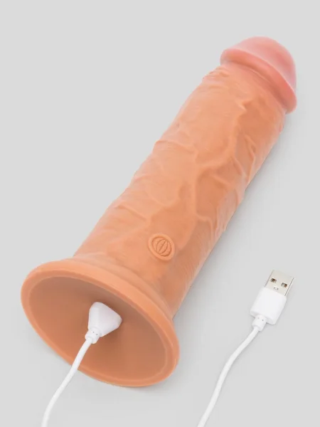 King Cock Elite Dual-Density Vibrating Realistic Dildo 8 Inch