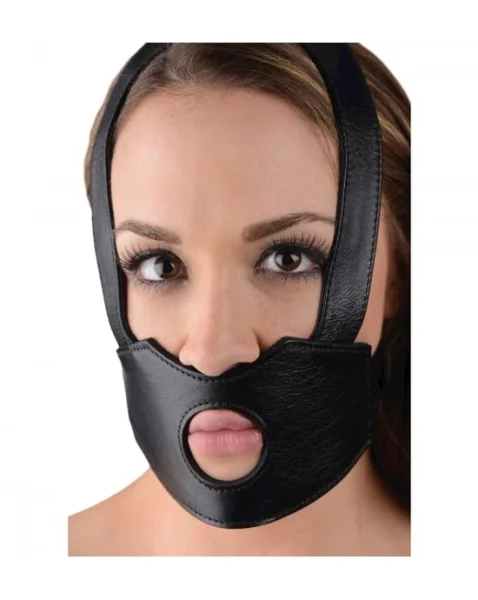 Face Fuk II Dildo Face Harness Black O/S