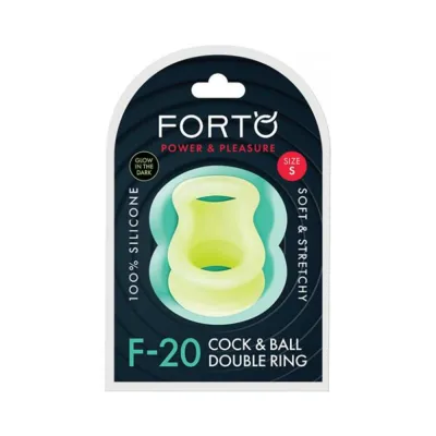 Forto F 20 Balls Stretcher Liquid Silicone 50 67 Mm Glow in the dark
