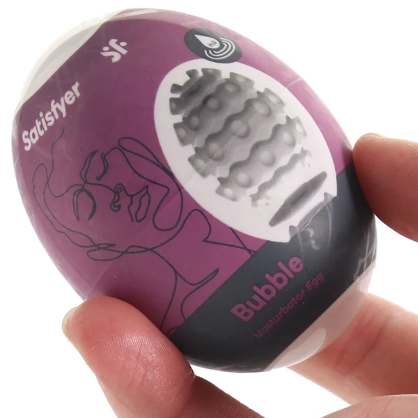 Satisfyer 'Bubble' Penis Stroker Egg — image 4 of 9