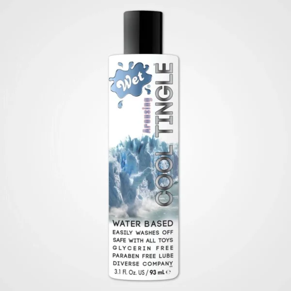 Wet Cool Tingle Arousal Water-Based Lube | 3.1oz