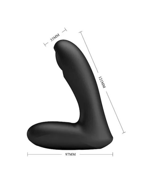 Archenemy Anal Massager - 4.8 Inch - Black - 4.8 Inch