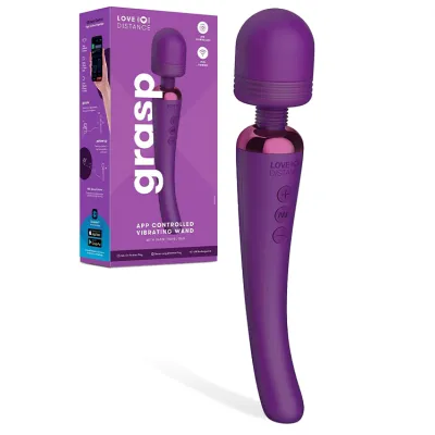 Love Distance Grasp 9 Massage Wand with App Control