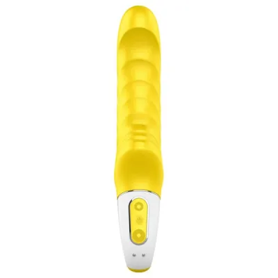 Satisfyer Yummy Sunshine Girthy Textured G Spot Vibrator