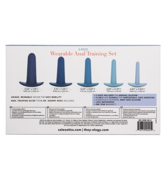 CalExotic - They-ology 5-Piece Wearable Anal Training Set