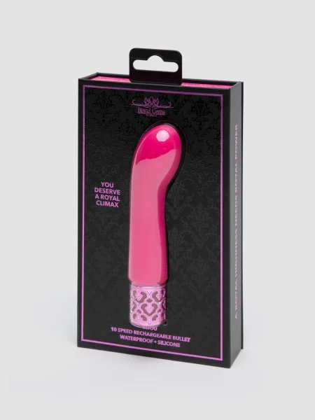Royal Gems Bijou Rechargeable Silicone G-Spot Vibrator