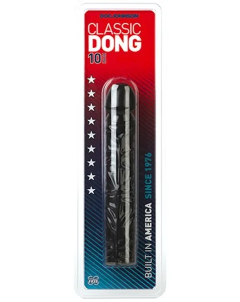 Classic Dong 10 Inch - Black