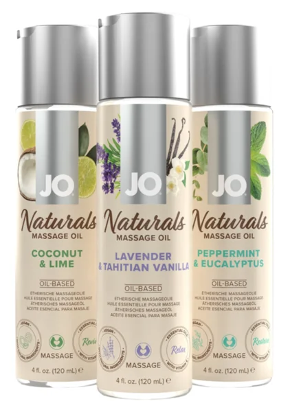 JO Naturals Massage Oil