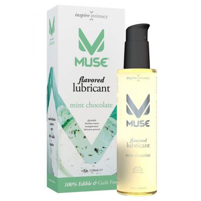 Muse Flavored Mint Chocolate 4 Oz 120 ml Flavoured Lubricant