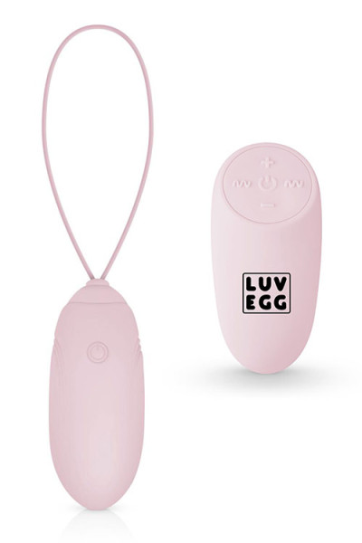 LUV EGG 6.3" Vibrating Luv Egg with Remote Control