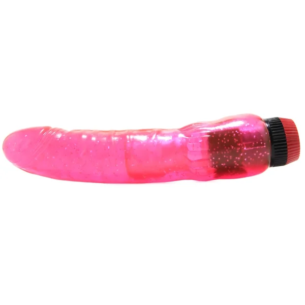 Curved Penis 8.25 Inches - Hot Pink