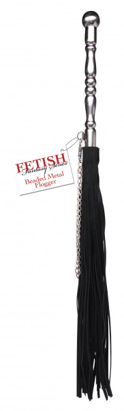 Fetish Fantasy Series Beaded Metal Flogger