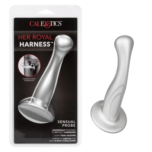 Sensual Probe Dual-Density Strap On Silicone Dildo