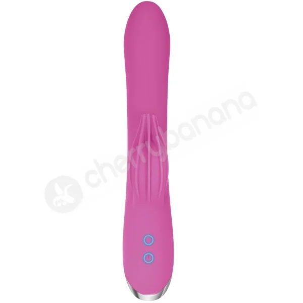 Adam & Eve Clit Tickling Pink Dual Stimulation Vibrating Rabbit