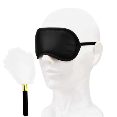 Bound to Play Eye Mask and Feather Tickler Play Kit