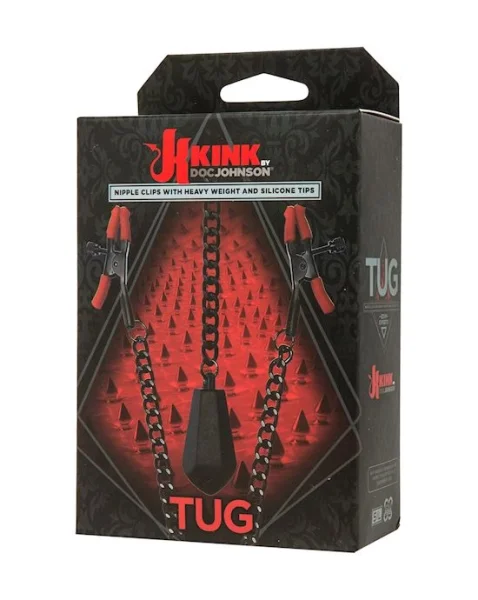 Nipple Clips With Heavy Weight - Black