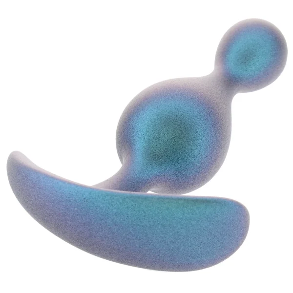Anal Adventures Matrix Photon Silicone Butt Plug By Blush - Neptune Teal