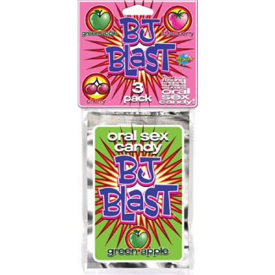 BJ Blast 3 Pack Strawberry Cherry And Green Apple