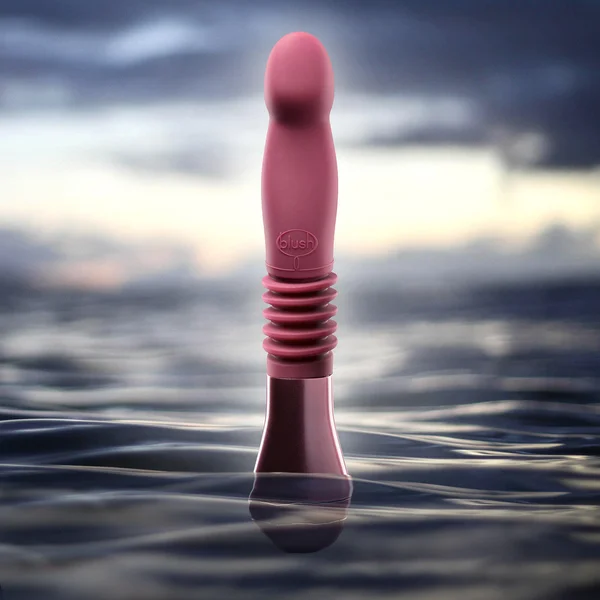 Temptasia Trixie Thrusting Silicone Rechargeable Waterproof G-Spot Dildo By Blush — image 22 of 22