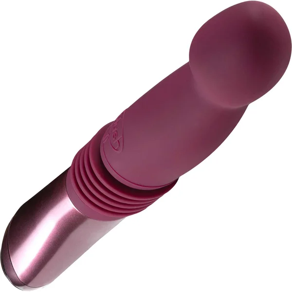 Temptasia Trixie Thrusting Silicone Rechargeable Waterproof G-Spot Dildo By Blush — image 13 of 22