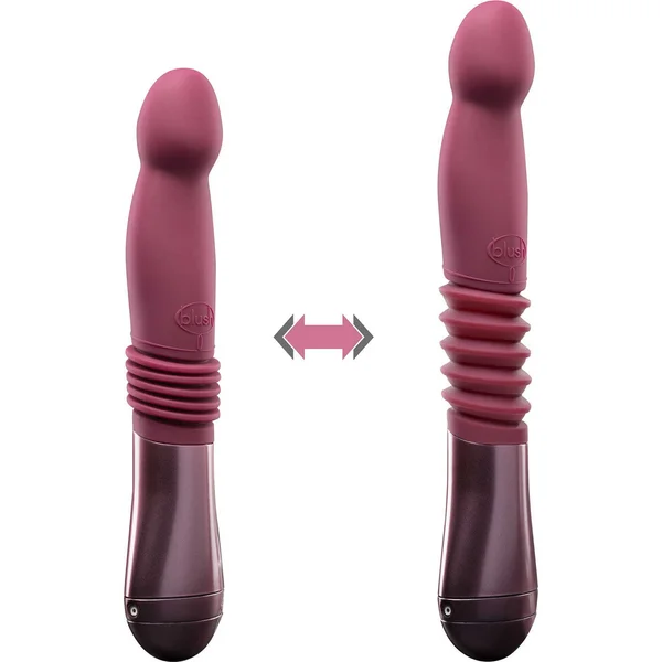 Temptasia Trixie Thrusting Silicone Rechargeable Waterproof G-Spot Dildo By Blush — image 16 of 22